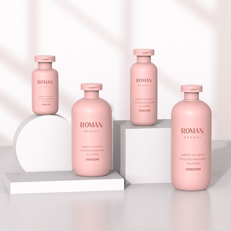 بطری 300 میلی لیتری 400 میلی لیتری 500 میلی لیتری بسته بندی شامپو آرایشی و بهداشتی PET پلاستیکی بطری پلاستیکی سفارشی